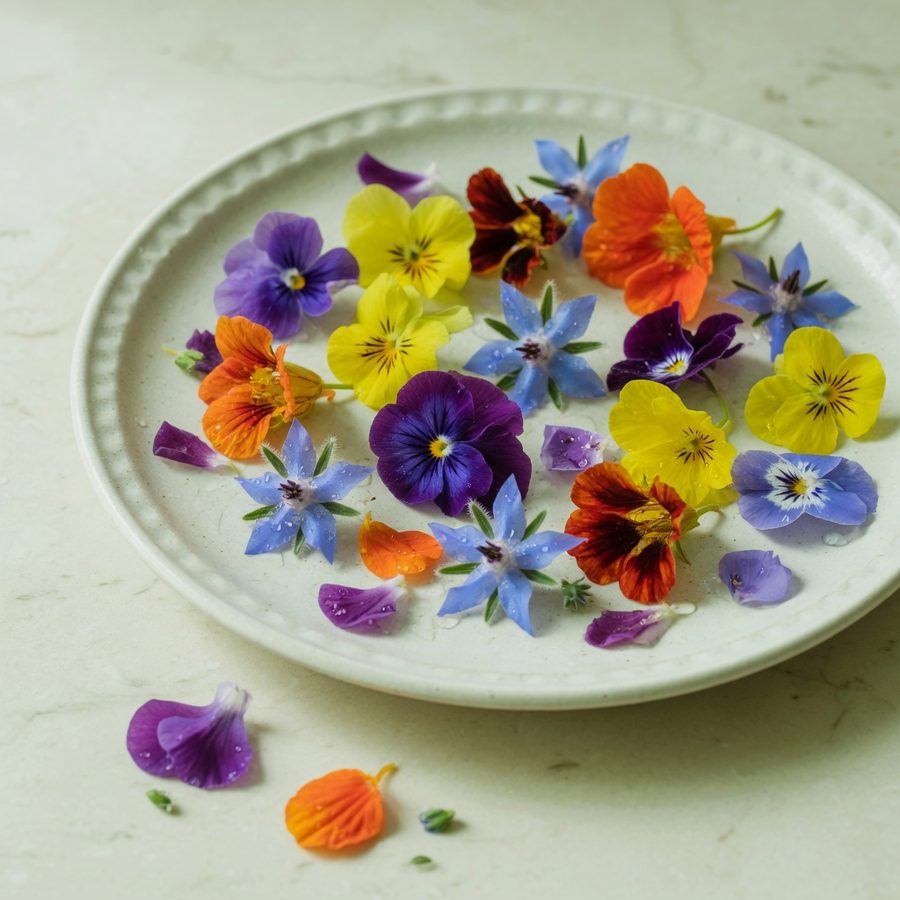 Flores comestibles